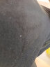 安踏（ANTA）t恤男士短袖夏季薄款圆领潮流大logo纯色舒适透气跑步上衣运动服 -4基础黑色/白标 L/175 实拍图
