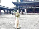 小野七天漢服女對襟齊胸襦裙中國風(fēng)日常春秋款成人古裝套裝 M 建議身高159-165 曬單實拍圖