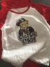 Classic Teddy精典泰迪童装儿童t恤男女童短袖T恤薄款半袖宝宝衣服夏装洋气上衣 棒球帽子熊同色插肩大红 120cm 实拍图
