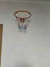 閃電客籃球框成人兒童室外可扣籃標準籃球框架懸掛戶(hù)外籃筐10歲掛壁式 空心款35CM【球網(wǎng)+氣針+螺絲】 曬單實(shí)拍圖