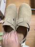 星期六（St&Sat）一腳蹬復古休閑平底鞋女單鞋勃肯鞋女鞋 SSC111022I 杏色 39 曬單實(shí)拍圖