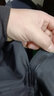 罩衣成人工作服夏季薄款男女士圍裙罩衣外套防水防塵大褂廚房家用 黑色單層防水（螺紋袖口） 3XL建議145-165斤 曬單實拍圖