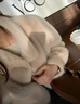 妤遇（YUUZYUUS）品牌女裝皮草外套女2025冬季新款韓版顯瘦皮毛一體水貂毛絨上衣 杏色 M 105-120斤 曬單實(shí)拍圖