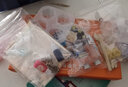 西柔慕 水晶滴膠diy材料套裝模具貓爪團(tuán)子鑰匙扣吊墜diy手工流沙貓爪材 炫彩大貓爪鑰匙扣套裝 曬單實(shí)拍圖