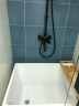 浪鲸（SSWW）卫浴一体成型独立式小户型浴缸家用成人亚克力深泡方形泡澡浴池缸 1米独立式浴缸 千城送装 实拍图