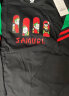 MQD男童长袖T恤纯棉儿童拼接秋装新款中大童宽松印花时尚运动上衣 黑色 140cm 实拍图