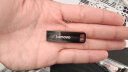 联想(Lenovo) U盘 SX1速芯移动闪存优盘 金属商务U盘 电脑优盘USB2.0/3.1 SX1-USB2.0黑色配钥匙扣 16GB 实拍图