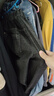 奧米鼠男童褲子新款兒童牛仔褲韓版帥氣中大童初中學生春季男孩長褲 黑色 單褲 170 (標準尺碼 身高170cm 左右) 曬單實拍圖