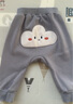 babylove嬰兒大PP褲秋冬加絨保暖寶寶長(zhǎng)褲高腰護(hù)肚外穿百搭休閑褲 曬單實(shí)拍圖