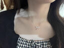 SWSR銀項(xiàng)鏈生日禮物女輕奢高級(jí)小眾送女友老婆首飾品三八節(jié)女神禮物 禮盒展示 曬單實(shí)拍圖