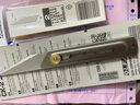愛(ài)利華（OLFA）日本CK-2不銹鋼美工刀模型手工金屬刀牙模雕牙刀石膏雕刻刀野營(yíng)刀 CK-2刀一把+CKB-2刀片2片 曬單實(shí)拍圖