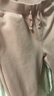 戴維貝拉（DAVE＆BELLA）兒童褲子束腳男童休閑褲洋氣寶寶運動褲女童長褲2025秋裝新款童褲 粉色【現(xiàn)貨】DB1242285 100 cm（建議身高90-100cm） 曬單實拍圖
