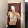 杰麗·莫克（Jerrie Mock）大露背內(nèi)衣女無鋼圈美背文胸薄款背心大胸顯小收副乳裹胸罩套裝 黑色單文胸 M【適合70E/75C/75D/80A/80B】 曬單實拍圖