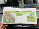 魯本斯（Paul Rubens） 不透明水彩顏料 宮崎駿吉卜力插畫顏料水粉丙烯水彩紙專業(yè)顏料套裝 24色 單盒 曬單實拍圖