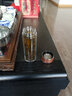 膳魔師（THERMOS）雙層玻璃杯商務(wù)辦公高檔水杯男士泡茶杯車(chē)載水杯茶水分離節日禮物 TCGA-400-D-GY灰色 400ml 曬單實(shí)拍圖