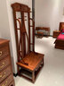 正冠 紅木家具非洲花梨（學(xué)名：刺猬紫檀）中式實(shí)木衣帽架掛衣架臥室置物晾衣鞋柜一體 衣帽架預付款-付清尾款后發(fā)貨 曬單實(shí)拍圖