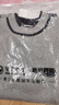 半大不?。╞andabuxiao）大男童純棉毛衣加厚款潮流男孩子中學生兒童圓領(lǐng)秋冬青少年毛線衣 灰色 180 適合164-171cm（110-130斤） 曬單實拍圖