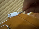 Apple/苹果 Apple USB-C 转闪电连接线 (1 ⽶) 充电线 数据线 适⽤ USB-C ⼝插头 晒单实拍图