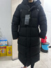 高梵黑金兒童鵝絨服4.0旗艦系列加長(cháng)款男女童新款羽絨服黑色(啞面)150 曬單實(shí)拍圖