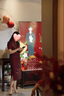 恒源祥喜婆婆婚宴裝2025新款秋冬高貴婚禮禮服重工媽媽婚宴旗袍絲絨結婚 SJX-240209 XL 曬單實(shí)拍圖