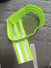 森用自行車(chē)騎行綁腿帶束腳帶夜騎反光綁褲腳束腿帶卷褲腿神器單車(chē)配件 綠色 一對 曬單實(shí)拍圖