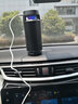 普利邦（PULEEBUMG）車(chē)載空氣凈化器智能負離子新車(chē)除甲醛汽車(chē)車(chē)內用杯座除異味煙味去除pm2.5 碳晶黑 曬單實(shí)拍圖