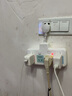 福喜家純銅多孔插座板插排短線(xiàn)USB多功能電線(xiàn)排插無(wú)線(xiàn)拖線(xiàn)板接線(xiàn)板學(xué)生宿舍家用插板插線(xiàn)板電源插座 彩色 短線(xiàn)帶插頭 四開(kāi)關(guān) （普通款） 曬單實(shí)拍圖