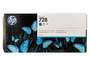 惠普（HP）728號墨盒原裝300ML（適用機器t830/t730繪圖儀墨盒)  728大容量青色墨盒（300ML） 曬單實(shí)拍圖