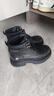 駱駝（CAMEL）馬丁靴男王俊凱同款厚底靴子情侶款戶(hù)外登山徒步工裝鞋靴 G24W076601 夜黑色女 38 曬單實(shí)拍圖