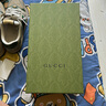 GUCCI 古馳 Gucci男鞋 男士Screene系列GG復古印花條紋小臟鞋運動鞋 白色卡其色 546551 9Y920 9666 42 曬單實拍圖