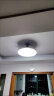 OPPLE风扇灯吊扇灯六档调风LED照明低噪音北欧餐厅卧室吊灯灯具冰风白 实拍图