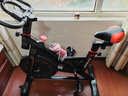 Boelter 動(dòng)感單車(chē)家用健身器材小型健身腳踏車(chē)減肥腳踏室內運動(dòng)自行車(chē) 紅色-豪華款-飛輪全包防護罩 曬單實(shí)拍圖