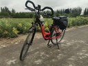 卡莎蒂（CASHAD） 鋰電郊游車(chē)山地旅行車(chē)48V助力自行車(chē)26-28寸成人老年長(zhǎng)途電瓶車(chē) 黑紅10ah鋰電池助力約80公里 28寸藍(lán)圖27速-線碟剎車(chē) 27速 曬單實(shí)拍圖