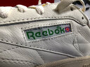 Reebok銳步官方男女CLUB C 85 VINTAGE經(jīng)典復古休閑小白板鞋 100000317 DV6434同款新批次 42 曬單實拍圖