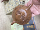 璽翰雅高端紫砂壺名家李建軍純手工茶壺原礦桂花砂子冶石瓢壺家用泡茶壺 柴燒窯變景舟石瓢 220ml 曬單實(shí)拍圖