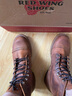 紅翼（Red Wing）輕奢男靴短筒靴工裝靴高幫鞋復(fù)古馬丁靴棕色8085牛皮靴子鞋子 棕色8085-COPPER 41.5 曬單實(shí)拍圖