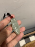 古甄軒（GuZhenXuan）天然和田玉知了玉墜玉蟬吊墜 一鳴驚人玉石掛件男女項鏈白玉金蟬 曬單實(shí)拍圖