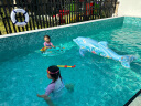 INTEX 58535海豚充气坐骑 游泳圈成人儿童充气玩具浮排浮床加厚水上 实拍图