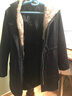 云旗千裘派克服女2024冬季新款加厚水貂毛內膽可拆卸尼克服海寧皮草中長(cháng)款 藏青色（兔毛袖+水貂內膽） 2XL 建議136-145斤 曬單實(shí)拍圖