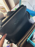 皮爾卡丹單肩斜挎包男士背包休閑通勤手機包商務(wù)出差大容量實(shí)用禮物高端 黑色 曬單實(shí)拍圖