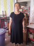 蔻伊婭新品真絲連衣裙女春夏季新款桑蠶絲中長款裙子收腰顯瘦氣質(zhì)女裝 真絲藏青 2XL 128斤-138斤 曬單實拍圖