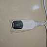 辦公室桌下專用取暖器暖腿暖腳石墨烯碳晶板工位取暖神器加熱腿部 楓葉（暖腿器）9檔 溫控定時 曬單實拍圖