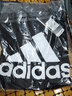 阿迪達斯（adidas）短袖男女款官方 新款運動(dòng)服寬松圓領(lǐng)舒適透氣休閑舒適T恤 白/小logo L 曬單實(shí)拍圖