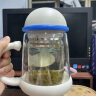 杯具熊（BEDDYBEAR）玻璃杯女士双层耐热防烫玻璃杯子茶水分离水杯带茶隔办公室带手柄 大菠萝 350ml 礼品袋 实拍图