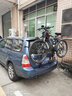 真圖 汽車(chē)車(chē)載單車(chē)架后掛式架子后背SUV兩廂車(chē)越野掛架車(chē)尾架搭載架 不銹鋼防脫落（通用型）掛二輛 曬單實(shí)拍圖