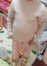 davebella戴維貝拉女童T恤毛衣中大童秋冬兒童套頭針織打底衫洋氣DK4223202粉色130cm 曬單實拍圖