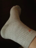 伯希和户外运动徒步袜男女吸汗中筒袜子抑菌篮球登山袜16843502中花灰S 实拍图