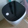 小鸭4.5公斤小型半自动单桶迷你洗衣机 婴儿小洗衣机 内衣裤洗衣机小型 黑色 WPS4568L 实拍图