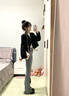 俞兆林黑色小香風(fēng)外套女2025年新款春秋季法式感名媛小個(gè)子短款上衣 黑色外套 S 【建議80-100斤】 曬單實(shí)拍圖
