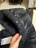 高梵臻臻&段依娜同款黑金4.0兒童鵝絨服小火山短款新款男童女童羽絨服 黑色 160 曬單實(shí)拍圖